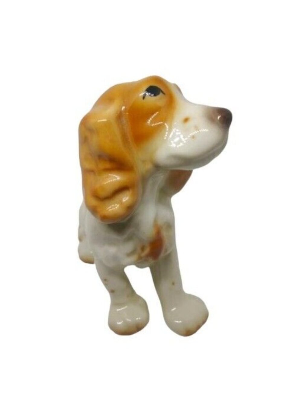 Vintage springer cocker spaniel figurine stamped Goldcrest Ceramic Corp 5" dog - Picture 3 of 11